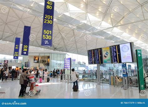 Hong Kong Intl Airport Editorial Stock Image Image Of Dinning 76617379