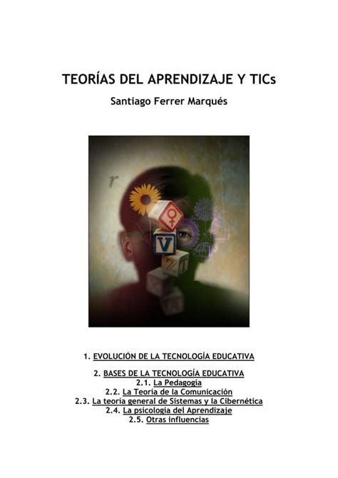 Teor As Del Aprendizaje Y Tics Santiago Ferrer Marqu S Pdf