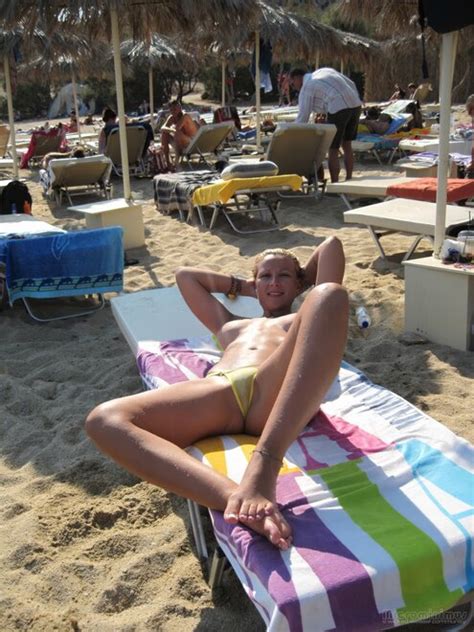 Bikini Model Stella AI Enhanced Random Part Topaz Faceai