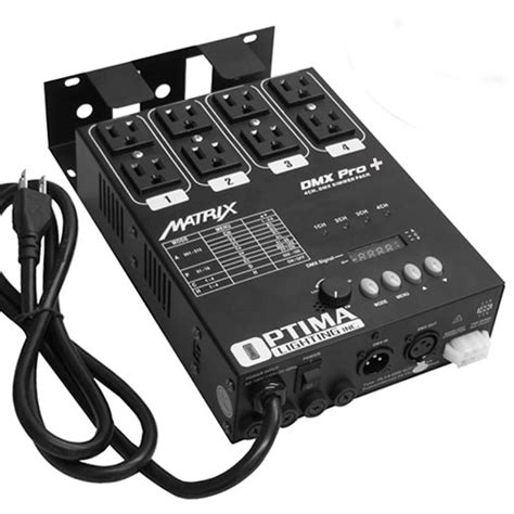 4CH Double Output DMX Dimmer Pack - SIRS-E