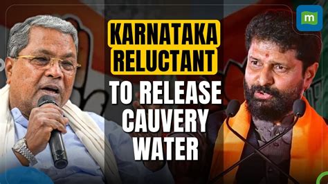 Cauvery Water Dispute Karnataka Decides To Release 8000 Cusecs To