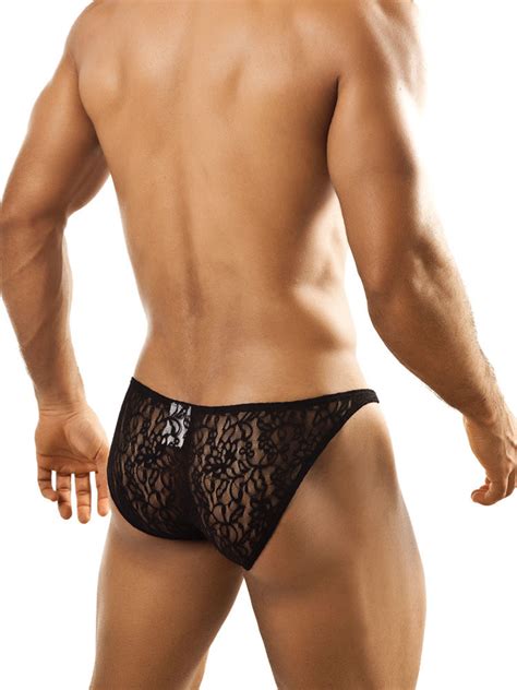 Joe Snyder Bulge Bikini Spitzen Brief Schwarz Joe Snyder Im