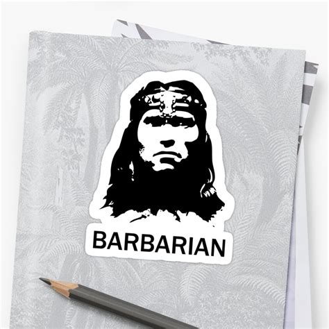 "Conan the Barbarian" Sticker by khomel | Redbubble