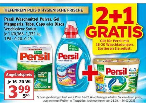 Persil Waschmittel Pulver Gel Megaperls Tabs Caps Oder Discs