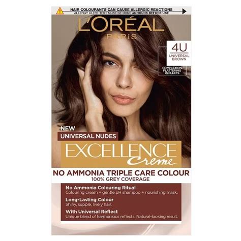 Loreal Paris Excellence Cr Me Universal Nudes U Brunette Hair Dye Queen