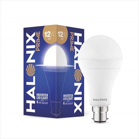 Buy Halonix W B Cool Day Light Rechargeable Inverter Emergency Led