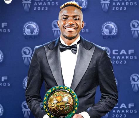 Football Victor Osimhen Sacr Ballon Dor Africain De Lann E