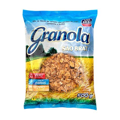 Granola Tradicional São Braz Pacote 500g