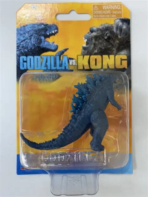 Playmates Monsterverse Godzilla Vs Kong Mini Figure Warbatbehemothhellhawk Set £6439