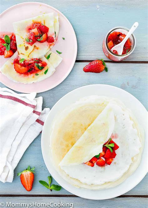 Easy Eggless Crepes Mommy S Home Cooking