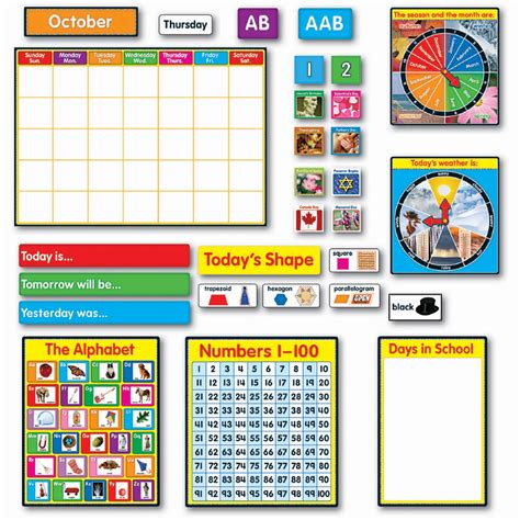 Buy Carson Dellosa Circle Time Learning Center Bulletin Board Set