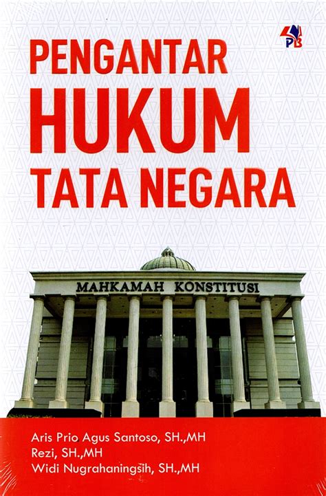 Jual Buku Pengantar Hukum Tata Negara Karya Aris Prio Agus Santoso ...