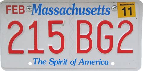 Mass Gov License Plate Ginnie Nathalia