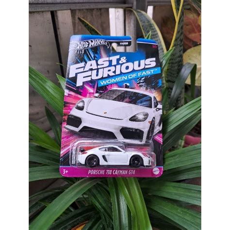 Jual Hot Wheels Fast Furious Porsche 718 Cayman GT4 Shopee Indonesia