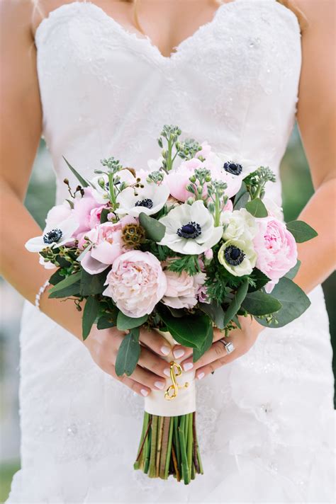 Peony, Ranunculus and Anemone Bridal Bouquet