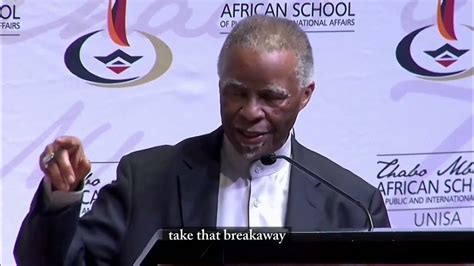 Former President Thabo Mbeki On Former President Jacob Zuma And The Mk