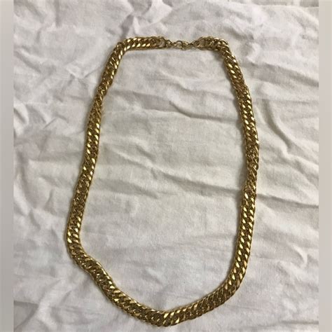 Monet Jewelry Vintage Monet Gold Tone Necklace 98s Poshmark