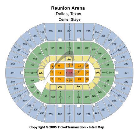 Reunion Arena Tickets and Reunion Arena Seating Chart - Buy Reunion Arena Dallas Tickets TX at ...