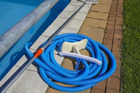 Cleaning Tools for Swimming Pool Stock Image - Image of outdoor, tools: 192877001