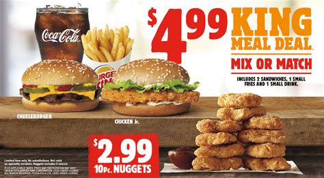 Burger King Menu And Specials