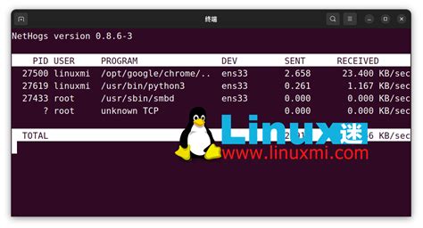 How To Monitor Network Usage Of Processes On Linux Linux Php Cn