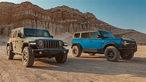 The Ford Bronco Is Catching Up To The Jeep Wrangler In Sales