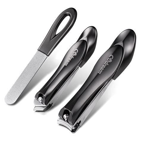 Nail Clippers Set Professional Versatile Stainless Steel Anti Splash