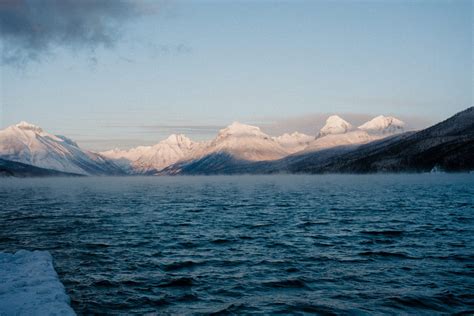 Glacier National Park Winter Elopement Enchanted Winter Day