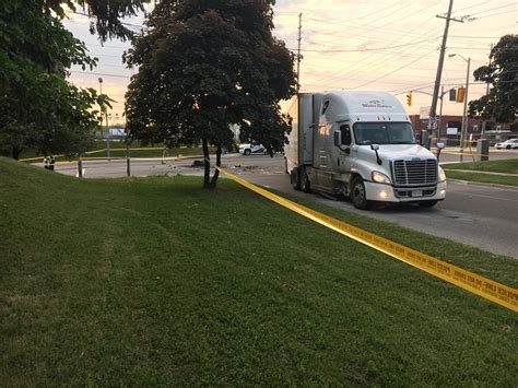 Male Motorcyclist Dead After Collision With Tractor Trailer In