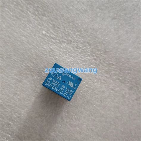 10pcs SRD 05VDC SL C 5V DC SONGLE Power Relay SRD 05VDC SL C PCB Type