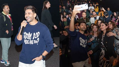 Iffm Kartik Aaryan Attends Screening Of Satyaprem Ki Katha Gets Marriage Proposal From Fan