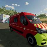 Renault Master Vsav Sdis V Fs Mod Farming Simulator Mod