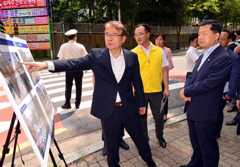 행안부 차관 광주 행정혁신 우수사례 어린이보호구역 방문