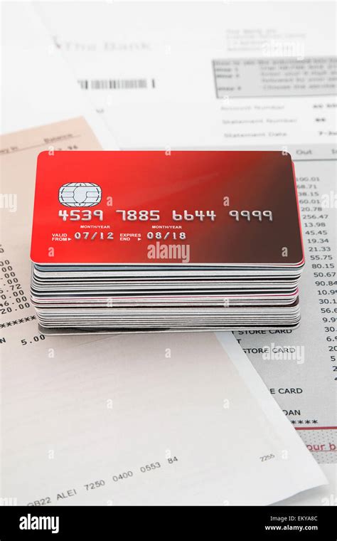 Pile Credit Cards Hi Res Stock Photography And Images Alamy