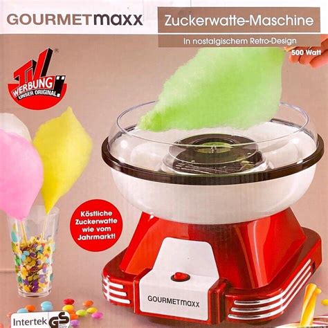 Strategie Einmal Morgengymnastik Gourmet Maxx Zuckerwattemaschine Film