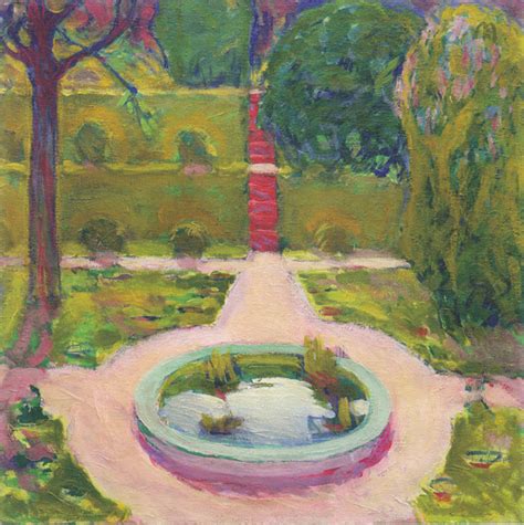 Design Is Fine History Is Mine Koloman Moser Garden With Fountain