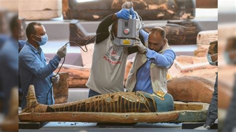 Archaeologists Find Over 100 Intact Sarcophagi In Egypt Dating Back