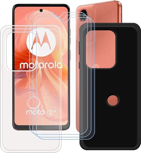 Bmpnlsz Black Transparent Cover For Motorola Moto G Pack Hd