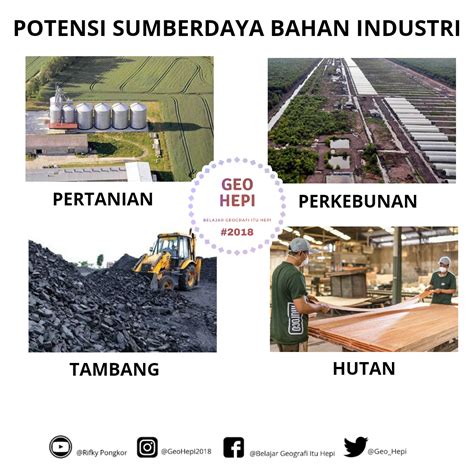 Potensi Dan Persebaran Sumberdaya Bahan Industri Geohepi