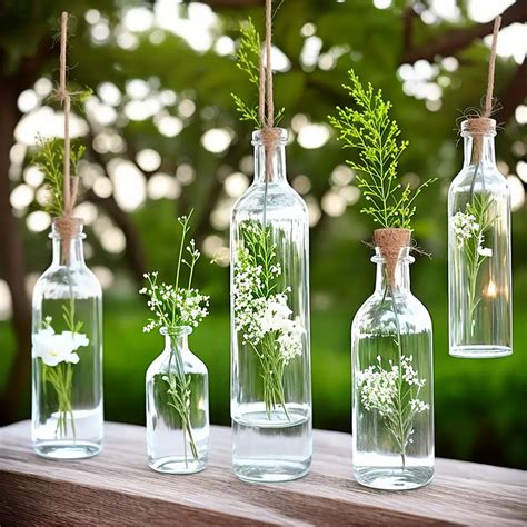 Decoração Com Garrafas De Vidro Para Casamento - Dicas para criar uma decoração de casamento com garrafas de vidro