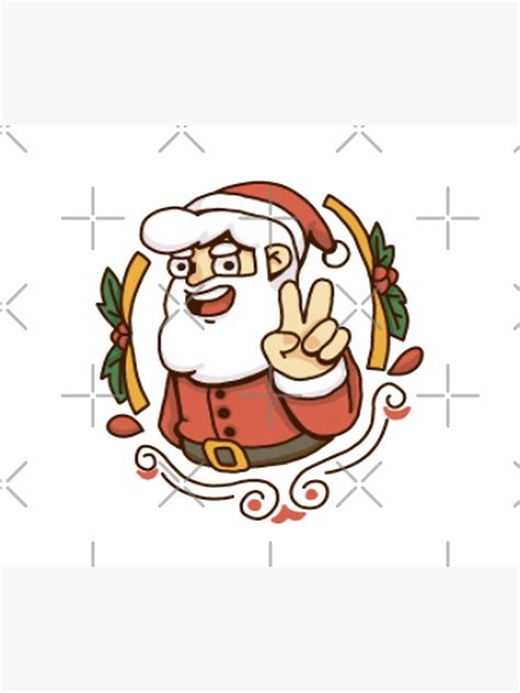 "FUNNY SECRET SANTA" Poster for Sale by SADESIGN790 | Redbubble