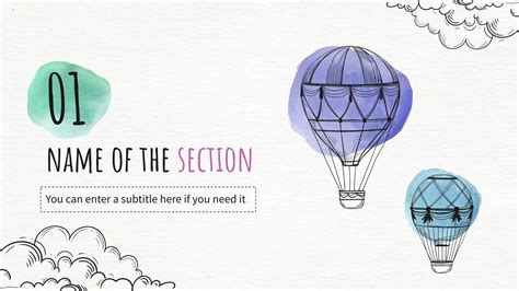 Doodle Hot Air Balloon Lesson For Pre K Presentation