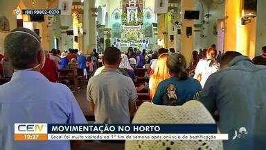 CETV 1ª Edição Juazeiro do Norte Visitas à estátua do Padre Cícero