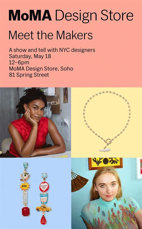 MoMA Design Store - Meet the Makers — Soho Design District