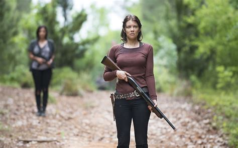 Hd Wallpaper Lauren Cohan Maggie Greene The Walking Dead Wallpaper