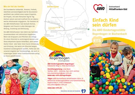 Kindertagesst Tte Regenbogen Awo Kreisverband Mittelfranken S D