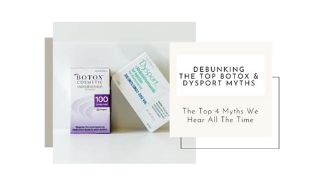 Debunking Common Myths About Botox Dysport Injections Atalo Aesthetics