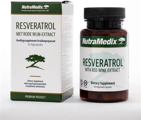 Nutramedix Resveratrol Vegicaps Bol