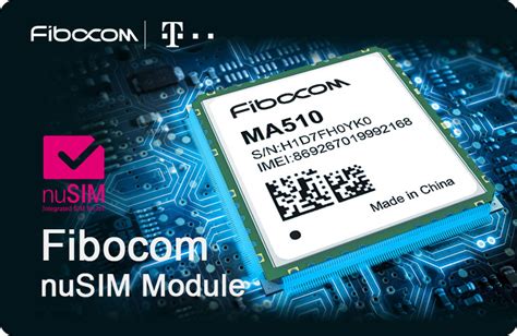 SIM intégrée dans les puces IoT Fibocom va produire des modules radio