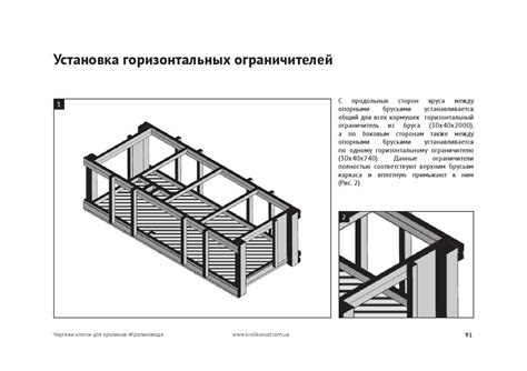 Клетка для кролика своими руками схема и чертежи